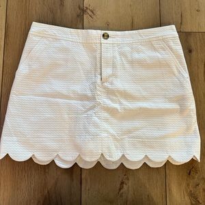 Lilly Pulitzer scalloped skort